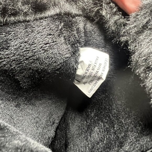 Canada Weather Gear Calie Boots Womens 6 Blue Black Faux Fur Waterproof Snow NEW - Picture 10 of 11